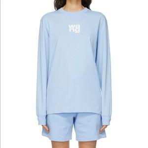 Alexander Wang logo-print cotton T-shirt